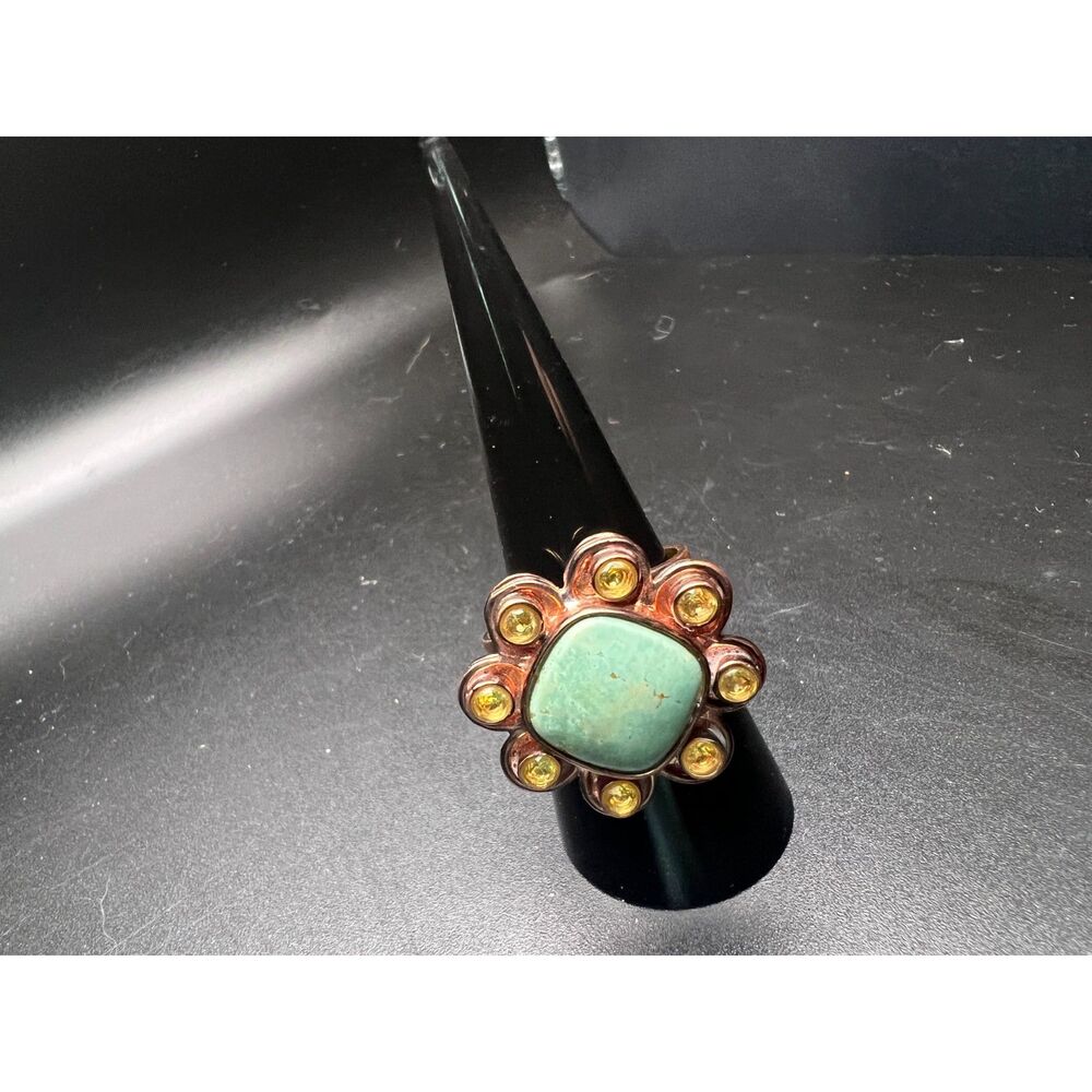 Copper Statement Ring - image 3